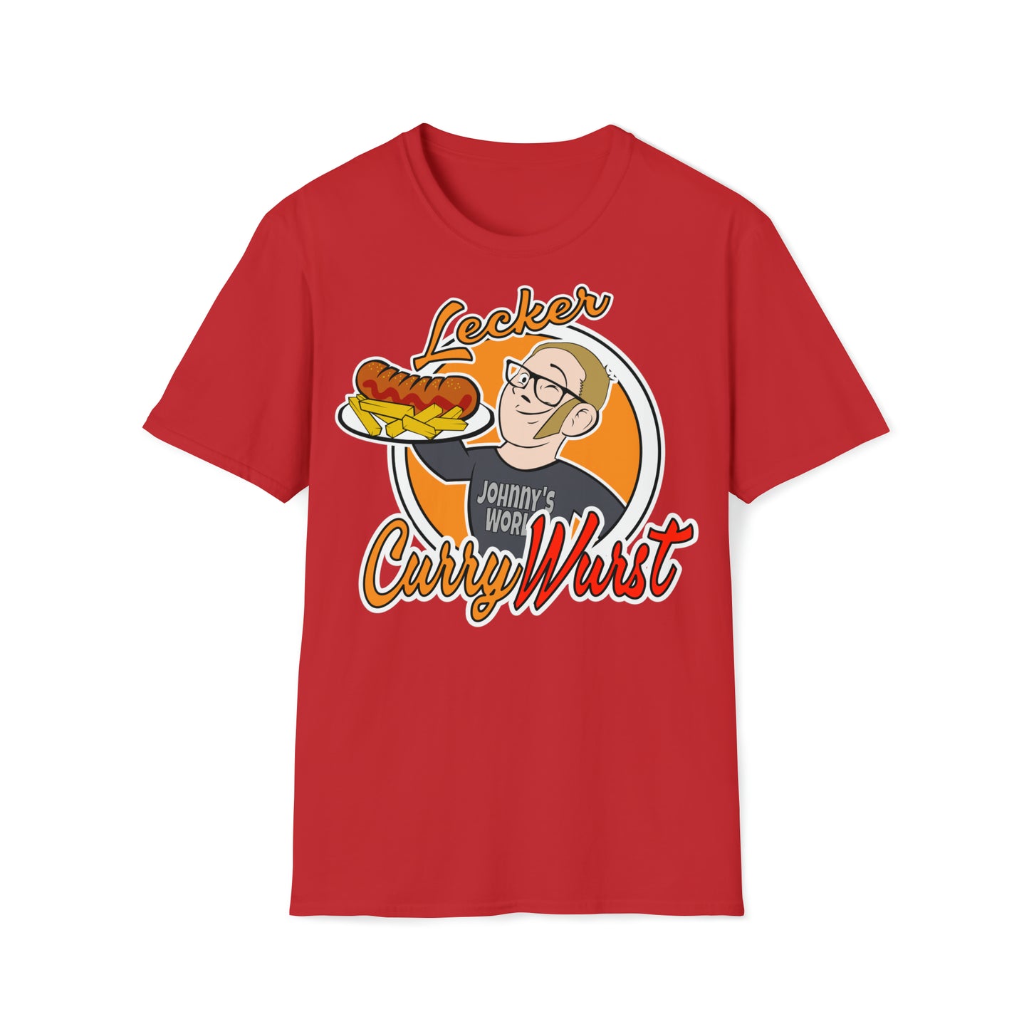 Johnnys Currywurst Unisex Softstyle T-Shirt