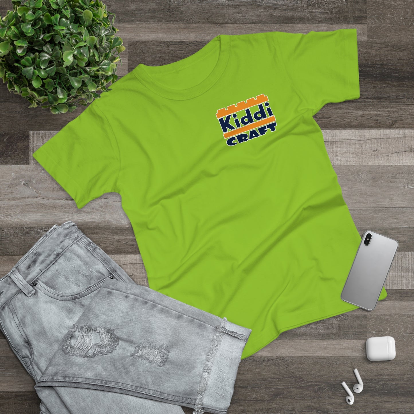 Kiddicraft Logo Women's T-Shirt — Retro Toy Brand Graphic Tee