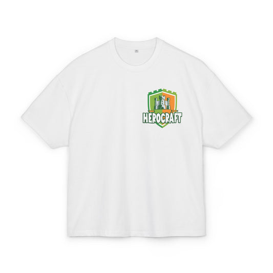 HeroCraft Gaming T‑Shirt — Adventure Logo Tee (Front & Back)