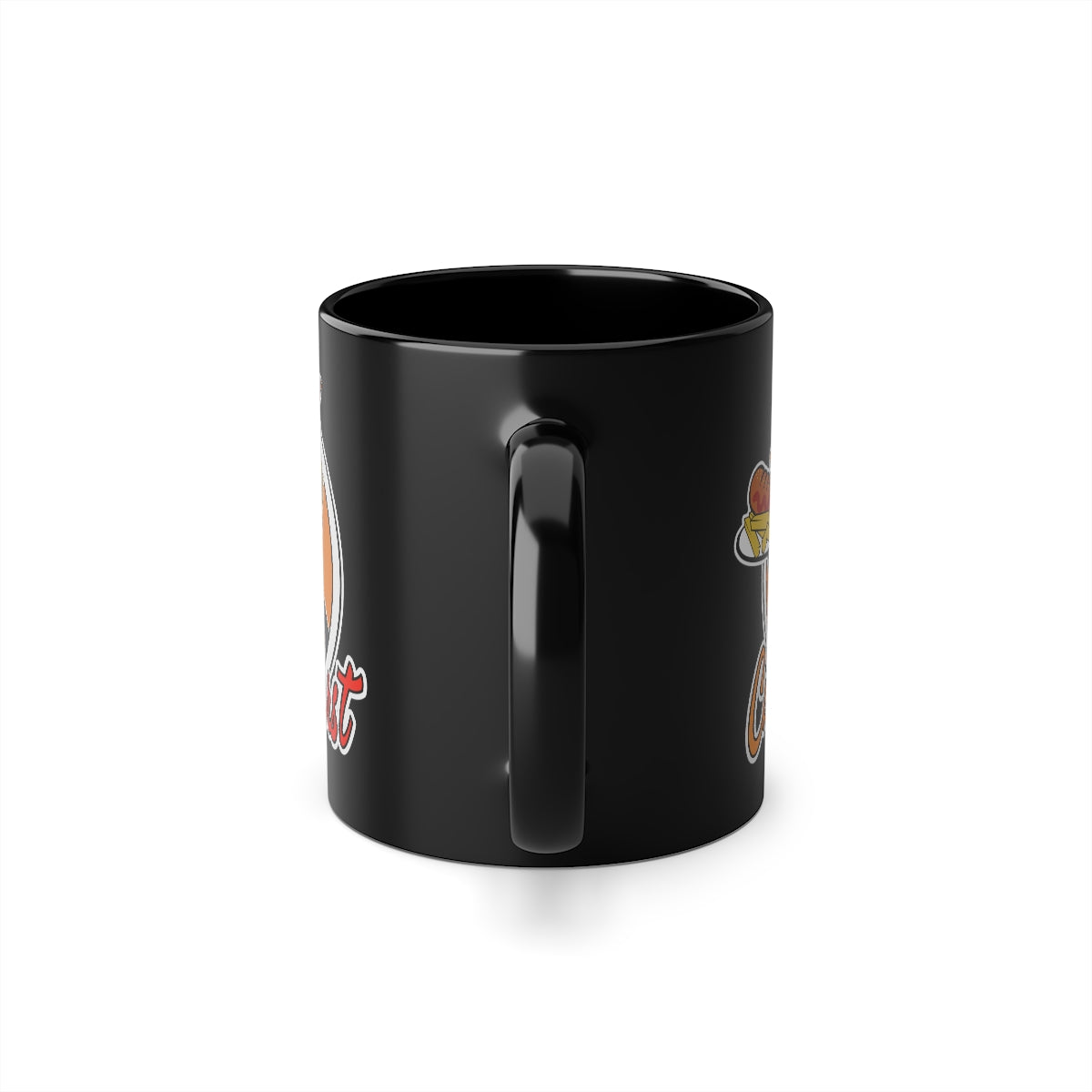 Johnny´s Lecker Currywurst -  Black Coffee Cup, 11oz