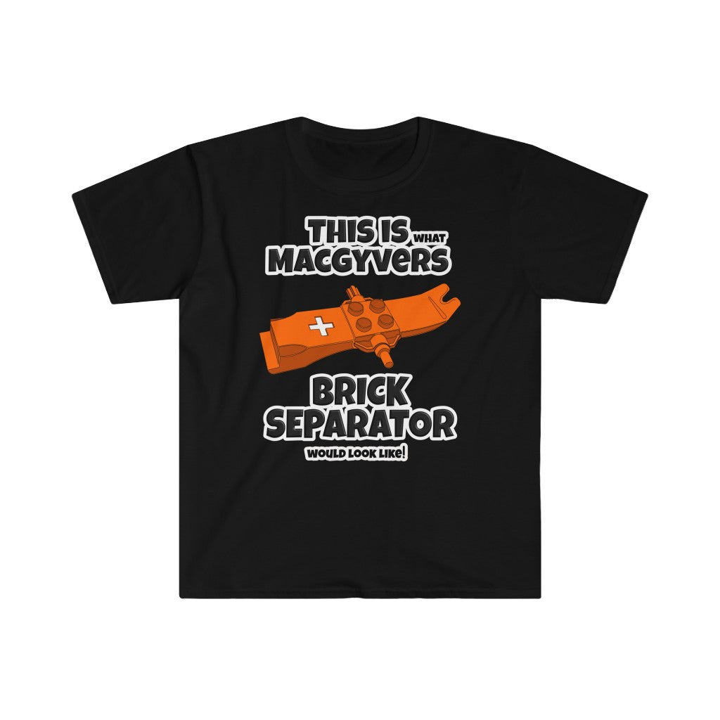 "Brick Separator" Soft T-Shirt