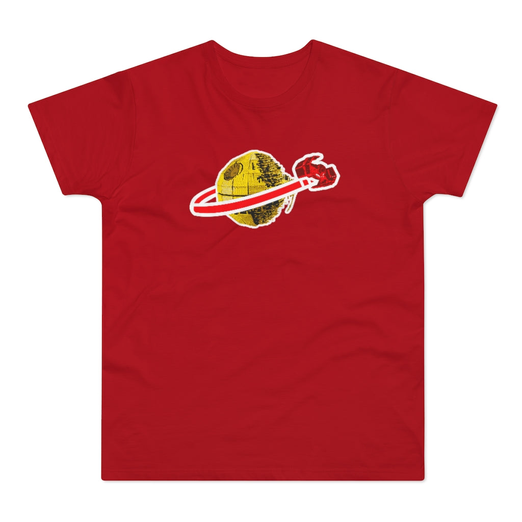 Dark Side Classic Space - Echte Kerle T-Shirt mit Rückenprint