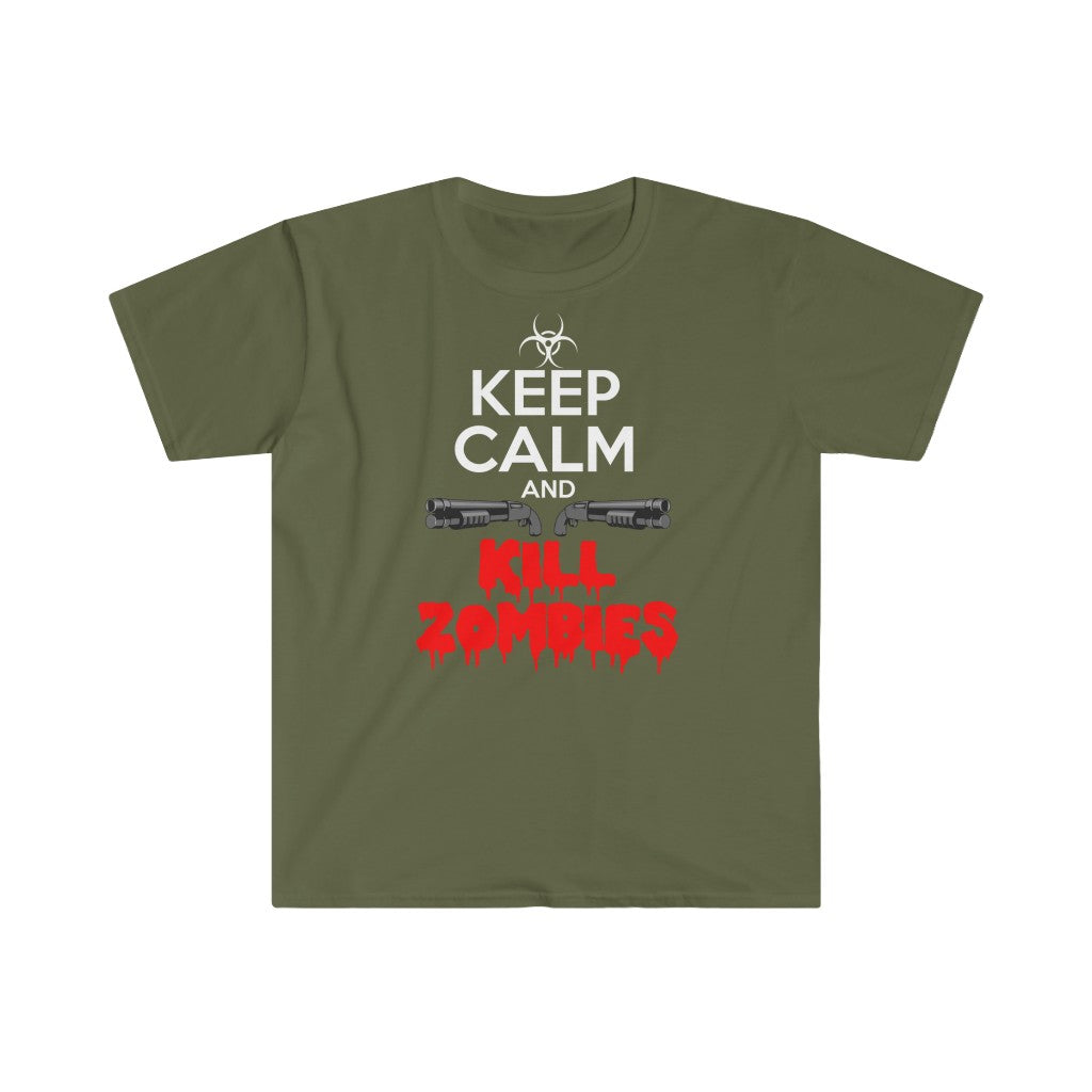 Keep Calm and kill Zombies - T-Shirt