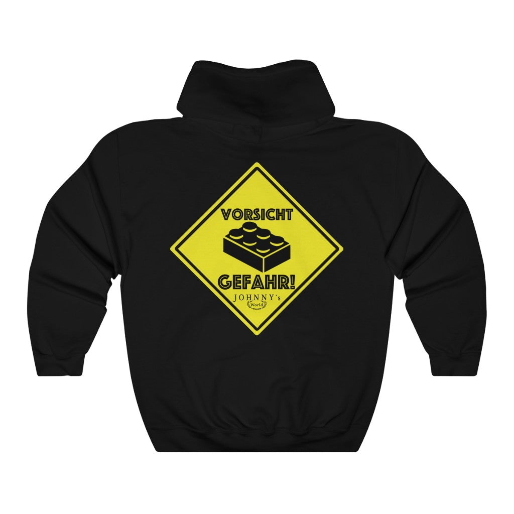 "Vorsicht Gefahr" Heavy Blend™ Hooded Sweatshirt