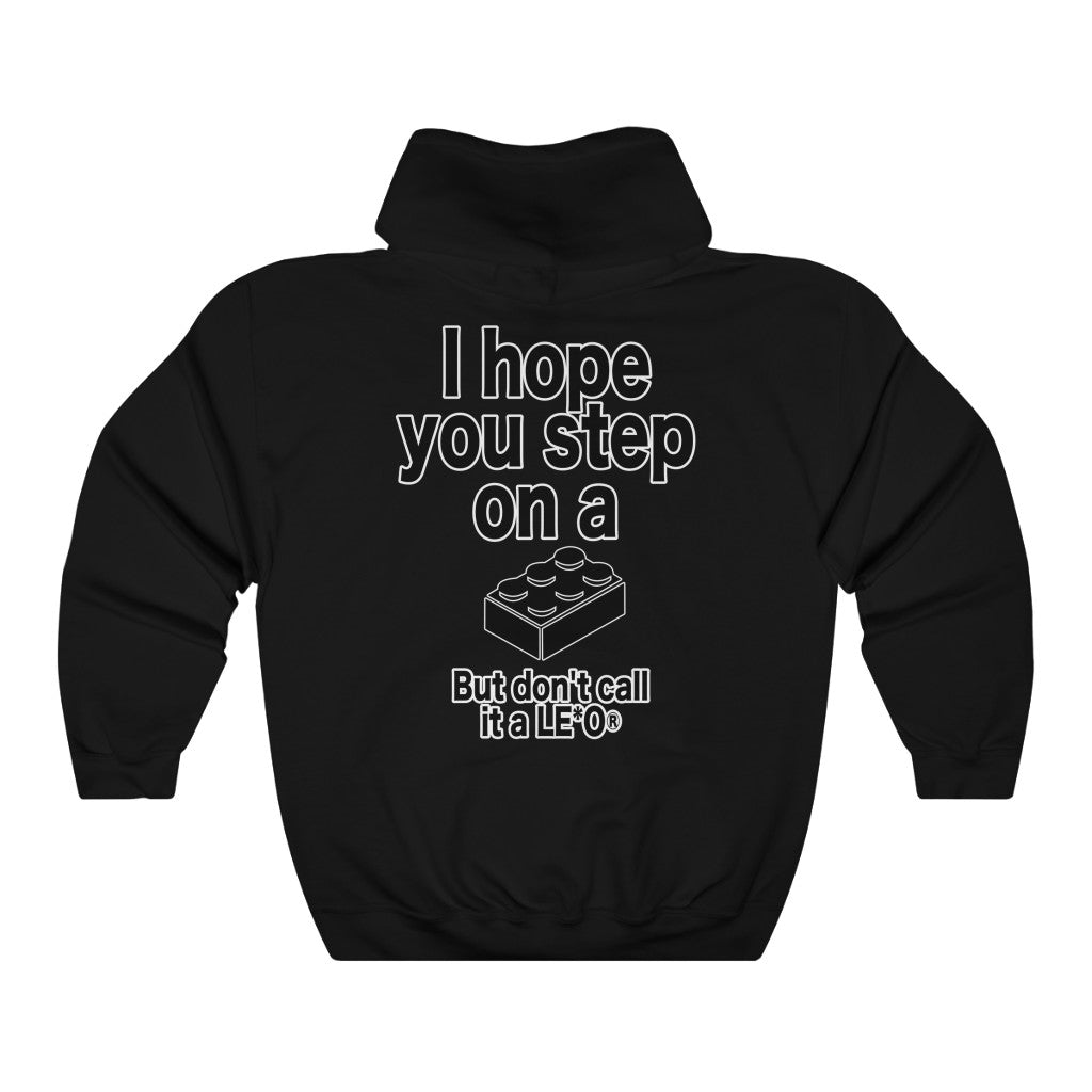 "Step on a Brick" Heavy Blend™ Hooded Sweatshirt