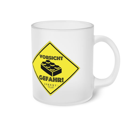 Vorsicht! Gefahr! Glass Mug