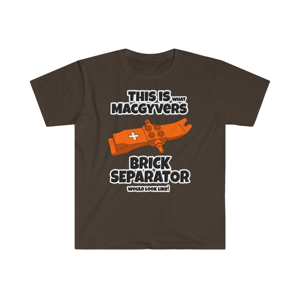 "Brick Separator" Soft T-Shirt